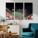 Houston Cougars Football Team Print - Houston TDECU Stadium by MyGreatCanvas | Canvas Wall Art Prints | Photo Prints & Wall Decor