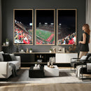 Houston Cougars Football Team Print - Houston TDECU Stadium