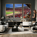 Wisconsin Badgers Football Team Print - Madison Camp Randall