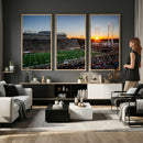 Demon Deacons Football Team Print Canvas- Winston-Salem
