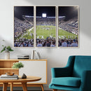 Brigham Young University Cougars Football Print Canvas -