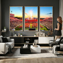 North Carolina State University Canvas Print, North Carolina