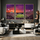 East Carolina University Pirates Football Print Canvas-