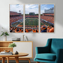 University of Illinois Fighting Illini Football Team Print by MyGreatCanvas | Canvas Wall Art Prints | Photo Prints & Wall Decor