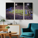 University of Kansas Jayhawks Football Team Print - Lawrence by MyGreatCanvas | Canvas Wall Art Prints | Photo Prints & Wall Decor