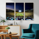 University of Michigan Wolverines Football Team Print - Ann by MyGreatCanvas | Canvas Wall Art Prints | Photo Prints & Wall Decor