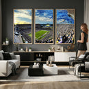 Framed USF Bulls Football Team Print - Tampa Raymond James