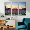 NC State Wolfpack Football Team Print Wall Art - Raleigh