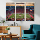 Framed Arizona Wildcats Football Team Print - Tucson Arizona by MyGreatCanvas | Canvas Wall Art Prints | Photo Prints & Wall Decor