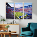 Buffalo Bills Football Team Print Canvas - Buffalo Highmark by MyGreatCanvas | Canvas Wall Art Prints | Photo Prints & Wall Decor