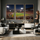 Clemson University Tigers Art Print, Football Team Print -