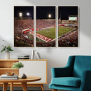 Indiana University Hoosiers Football Team Print Canvas