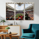 Miami Hurricanes Football Team Wall Art Print - Miami Hard