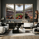 Miami Hurricanes Football Team Wall Art Print - Miami Hard