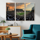 Michigan State Spartans Football Team Print - East Lansing by MyGreatCanvas | Canvas Wall Art Prints | Photo Prints & Wall Decor