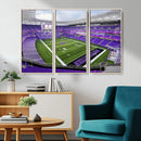 Northwestern University Wildcats Football Team Print - by MyGreatCanvas | Canvas Wall Art Prints | Photo Prints & Wall Decor