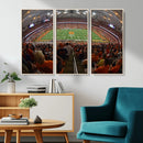 Syracuse University Orange Football Canvas Print, Football