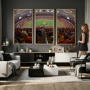Syracuse University Orange Football Canvas Print, Football