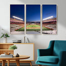 Rutgers Scarlet Knights Football Team Print - Piscataway SHI by MyGreatCanvas | Canvas Wall Art Prints | Photo Prints & Wall Decor