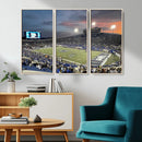 Memphis Tigers Football Team Print - Memphis Simmons Bank by MyGreatCanvas | Canvas Wall Art Prints | Photo Prints & Wall Decor