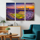 The Louisiana State University Tigers Football Team Print - by MyGreatCanvas | Canvas Wall Art Prints | Photo Prints & Wall Decor