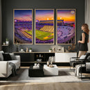 The Louisiana State University Tigers Football Team Print -