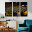 West Virginia Uni Mountaineers Football Team Print - Milan