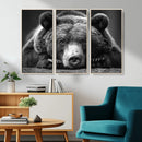 Resting Grizzly 399 Bear Canvas Print | Ready to Hang Wall