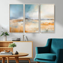 Abstract Landscape Wall Art Canvas Print - Warm Tones of by MyGreatCanvas | Canvas Wall Art Prints | Photo Prints & Wall Decor
