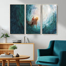Powerful Jesus Canvas Print - Hand of Salvation,