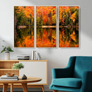 Forest Reflection Art | Autumn Forest Reflection Wall Art | by MyGreatCanvas | Canvas Wall Art Prints | Photo Prints & Wall Decor
