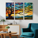 Mosaic Tree Wall Art | Ready to Hang Stained Glass Style