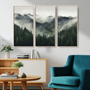 Misty Forest Canvas Print Wall Art Premium Canvas Print a