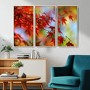 Red Leaves Autumn Forest Wall Art Canvas, Red Leaves Autumn by MyGreatCanvas | Canvas Wall Art Prints | Photo Prints & Wall Decor