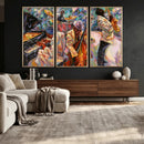 African American Jazz Art Music Abstract Wall Art Painting by MyGreatCanvas | Canvas Wall Art Prints | Photo Prints & Wall Decor