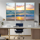Coastal Wall Art - Vintage World Map Canvas Print with