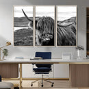 Longhorn Steer Canvas Print Wall Art, Highland Cow Canvas by MyGreatCanvas | Canvas Wall Art Prints | Photo Prints & Wall Decor