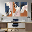 Boho Wall Art Canvas Print Set Mid-Century Prints Bohemian by MyGreatCanvas | Canvas Wall Art Prints | Photo Prints & Wall Decor