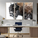 American Bison Wall Art Print – Majestic Buffalo Canvas
