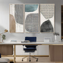 Canvas Print Wall Art Abstract Art Boho, Framed Boho Decor
