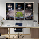 Penn Stadium Football Wall Art Canvas Print, Pennsylvania