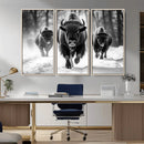 Buffalo Wall Art Canvas Print, Bison Family Wall Art Canvas by MyGreatCanvas | Canvas Wall Art Prints | Photo Prints & Wall Decor