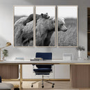 Bear and Cub Wall Art Canvas | 399 Bear Cub