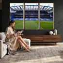 Chelsea FC Soccer Team Print - Stamford Bridge Stadium Wall
