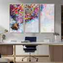Don't Look Up Movie Canvas Wall Art - Vibrant Floating House
