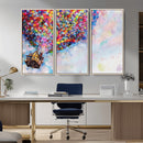 Don't Look Up Movie Canvas Wall Art - Vibrant Floating House