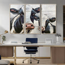 Vintage Baby and Mom Cattle Wall Art Canvas Print by MyGreatCanvas | Canvas Wall Art Prints | Photo Prints & Wall Decor