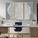 Abstract Tree Ring Wall Art Canvas Print – Nature-Inspired,