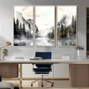 Yosemite Valley Wall Art Canvas Print – Framed and Ready to