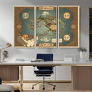 Avatar Wall Art: The Last Airbender Vintage Map - Wall Art